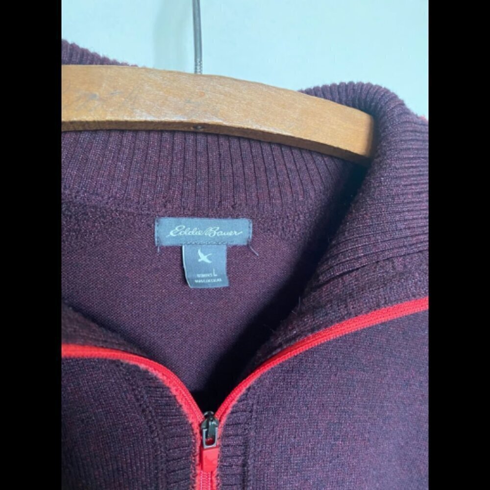 Eddie Bauer Quarter Zip - Large - Picture 6 of 6